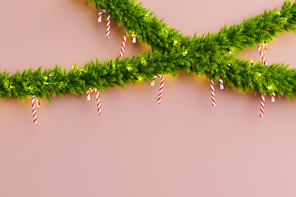 포토 JPG 해외이미지 식물 분홍색 백그라운드 크리스마스 매달리기 사람없음 장식 3D 가랜드 지팡이장식 크리스마스장식지팡이 크리스마스지팡이 해외포토 기념일 컬러 크리스마스장식 모션 지팡이 디지털합성 파티용품 파일형식 이미지허브