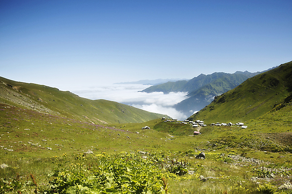 포토 JPG 해외이미지 자연 산 사람없음 강 폭포 해외포토 생태계 파일형식 이미지허브