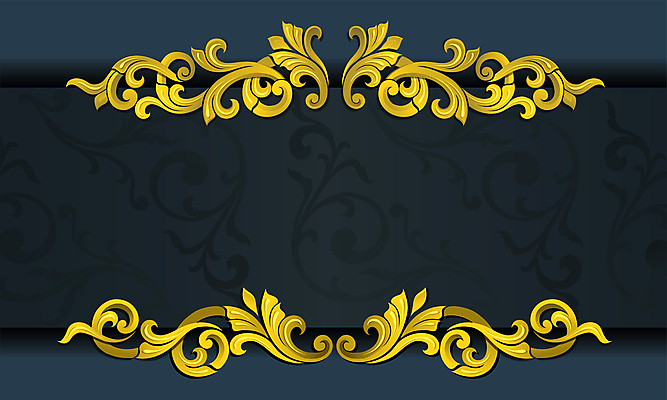 EPS 해외이미지 일러스트 프레임 사람없음 금색 고급 남색 테두리 해외일러스트 컬러 컨셉 파일형식 벡터 이미지허브