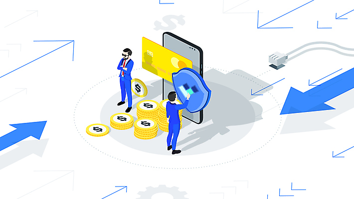 JPG 해외이미지 전신 남자 화살표 일러스트 모바일 서기 정장 성인 두명 스마트폰 선글라스 팔짱 비즈니스맨 신용카드 체크표시 보안 방패 아이소메트릭 동전탑 스마트뱅킹 인터넷보안 성인남자만 스마트페이 해외일러스트 옷 안경 비즈니스 모션 안전 사람 금융 핸드폰 스마트기기 쌓기 동전 직장인 스마트 확인 결제 뱅킹 남자만 성인만 파일형식 이미지허브