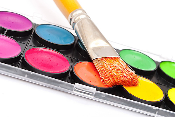 포토 JPG 해외이미지 디자인 교육 오렌지 학교 창조 미술 취미 사람없음 장식 빨간색 초록색 파란색 세트 컬러풀 노란색 페인트 활발 흰색 도구 붓 팔레트 제비꽃 페인트붓 해외포토 꽃 컬러 컨셉 과일 문화예술 파일형식 이미지허브