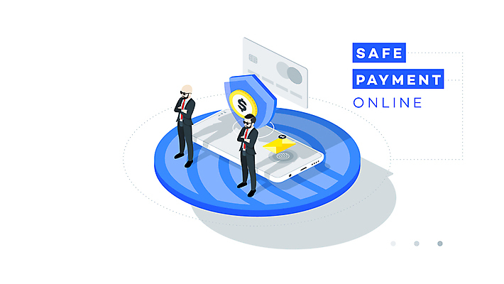 JPG 해외이미지 전신 남자 일러스트 서기 성인 두명 스마트폰 선글라스 팔짱 신용카드 보안 방패 경호원 아이소메트릭 스마트뱅킹 인터넷보안 지문인식 성인남자만 스마트페이 해외일러스트 직업 안경 모션 안전 사람 금융 핸드폰 스마트기기 스마트 결제 뱅킹 생체인식기술 남자만 성인만 파일형식 이미지허브