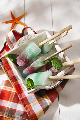 포토 JPG 해외이미지 과일 아이스크림 불가사리 사람없음 혼합 시원함 허브 막대아이스크림 해외포토 식물 디저트 극피동물 파일형식 이미지허브