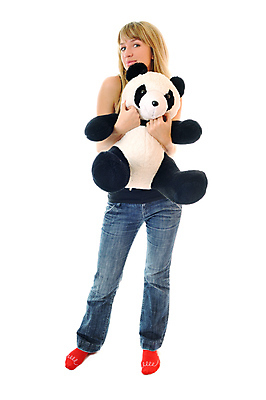 포토 JPG 해외이미지 백인 모델 라이프스타일 여자 행복 얼굴 포즈 백그라운드 함께함 선물 미소 사람 성인 사람없음 금발 장난감 뷰티 유행 흰색 신선 강아지 판다 입술 고립 스타일 해외포토 서양인 헤어스타일 감정 컬러 컨셉 곰 표정 생활 신체부위 반려동물 개 파일형식 이미지허브