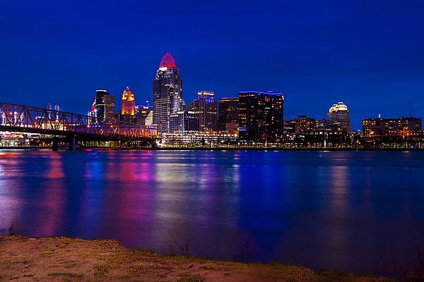 포토 JPG 해외이미지 파노라마 풍경 사람없음 강 도시풍경 미국 도시 도심 스카이라인 여왕 국경 해외포토 북아메리카 촬영기법 파일형식 이미지허브