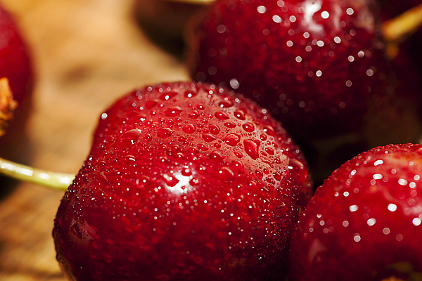 포토 JPG 해외이미지 실내 근접촬영 사람없음 아웃포커스 빨간색 물방울 체리 해외포토 뷰포인트 컬러 과일 촬영기법 내부 파일형식 이미지허브