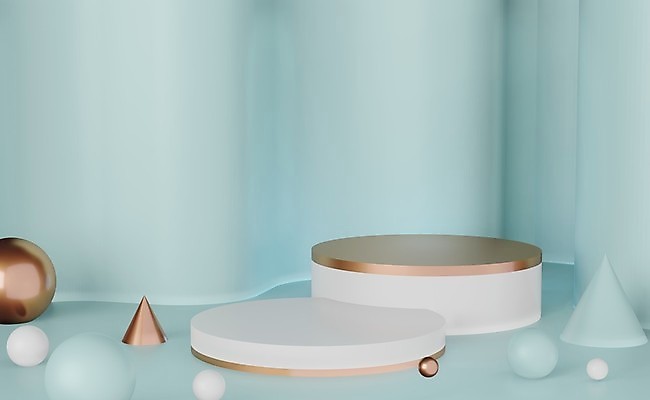 포토 JPG 해외이미지 디자인 하늘색 백그라운드 사람없음 3D 공백 무대 단상 엘리먼트 포디움 목업 해외포토 파란색 디지털합성 파일형식 이미지허브