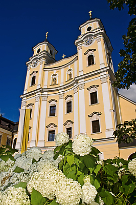 포토 JPG 해외이미지 꽃 유럽 종교 문화 벽 시계 여행 건축양식 창문 하늘 지붕 사람없음 건물 세로 초록색 파란색 교회 평화 탑 종 오스트리아 축복 타운 첨탑 수도원 구역 바실리카 순례 옛날 해외포토 식물 건축물 건축 나라 컬러 컨셉 종교건축 도시 파일형식 이미지허브