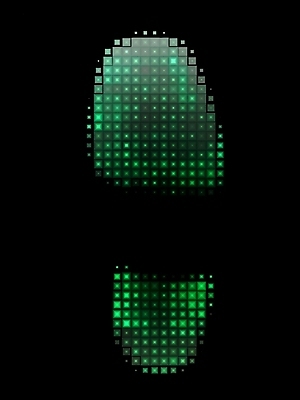 포토 JPG 해외이미지 일러스트 추상 사람없음 초록색 디지털 사각형 발자국 흔적 신분 증거 고립 해외일러스트 도형 컬러 무늬 자국 파일형식 이미지허브