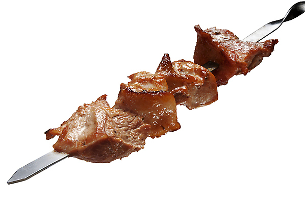 포토 JPG 해외이미지 접시 음식 육류 돼지고기 요리 사람없음 식사 저녁식사 꼬치 그릴 굽기 해외포토 식기 식재료 주방용품 구이 파일형식 이미지허브