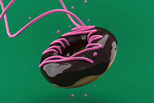 포토 JPG 해외이미지 디저트 사람없음 3D 도넛 뿌리기 크림 토핑 해외포토 음식 모션 디지털합성 파일형식 이미지허브