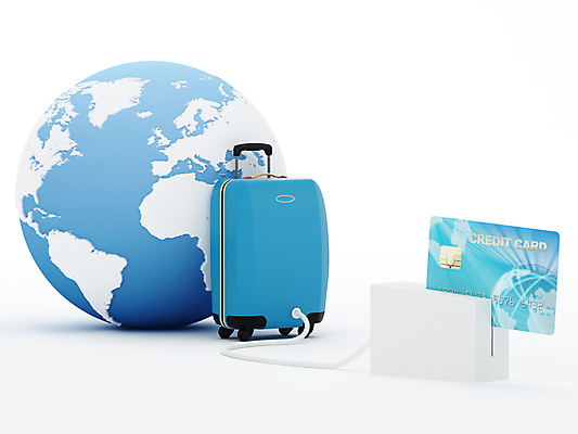 포토 JPG 해외이미지 여행 일러스트 사람없음 3D 여행객 여행가방 신용카드 온라인쇼핑 온라인 해외일러스트 가방 사람 금융 쇼핑 디지털합성 파일형식 이미지허브