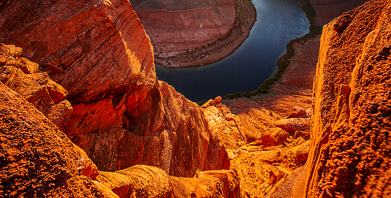 포토 JPG 해외이미지 공원 여행 자연 휴가 산 파노라마 숙이기 사람없음 야외 빨간색 강 여행객 일출 골짜기 미국 일몰 놀람 애리조나 전국 콜로라도 편자 해외포토 공공시설 감정 컬러 포즈 북아메리카 촬영기법 표정 사람 노을 생태계 말발굽 파일형식 이미지허브
