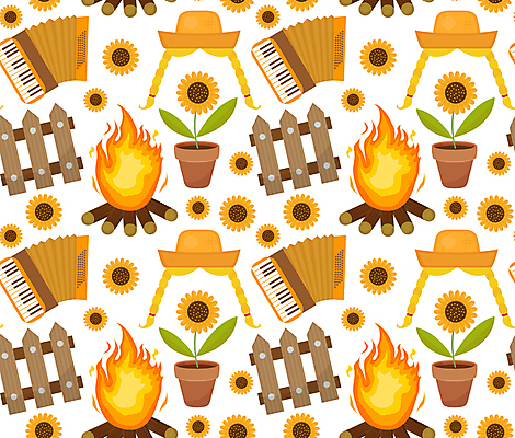 JPG 해외이미지 화분 백그라운드 패턴 일러스트 해바라기 사람없음 울타리 노란색 머리카락 모닥불 아코디언 해외일러스트 꽃 컬러 무늬 불 담장 머리 건반악기 파일형식 이미지허브