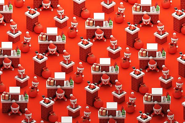 PSD 편집 편집이미지 캐릭터 엎드리기 크리스마스 패턴 굴뚝 사람없음 빨간색 선물상자 산타클로스 3D 디지털합성 보따리 벽난로 들어가기 편집소스 편집3D 기념일 컬러 무늬 모션 선물 상자 파일형식