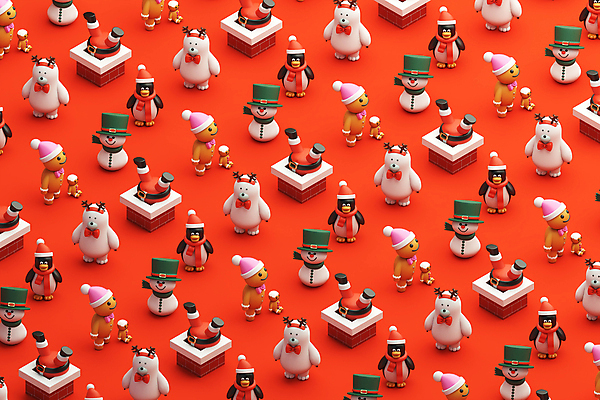 PSD 편집 편집이미지 캐릭터 모자 크리스마스 패턴 눈사람 굴뚝 사람없음 빨간색 산타클로스 3D 디지털합성 펭귄 북극곰 루돌프머리띠 진저맨 진저쿠키 편집소스 편집3D 잡화 기념일 컬러 무늬 곰 조류 쿠키 머리띠 파일형식