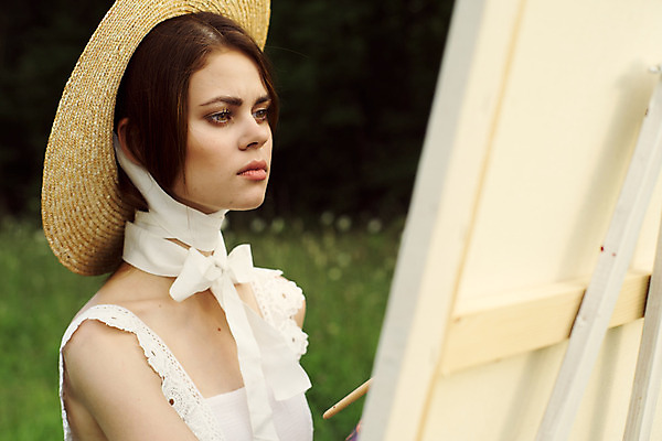 포토 JPG 해외이미지 주간 백인 모자 라이프스타일 드레스 여자 자연 갈색머리 미술 한명 풍경 상반신 성인 취미 야외 옆모습 여름 잡기 붓 그리기 기름 숲 이젤 예술가 캔버스 화가 성인여자한명만 해외포토 자연요소 서양인 직업 1 헤어스타일 잡화 옷 계절 음식 뷰포인트 모션 문화예술 사람 생활 미술도구 생태계 여자한명만 성인여자만 파일형식 이미지허브