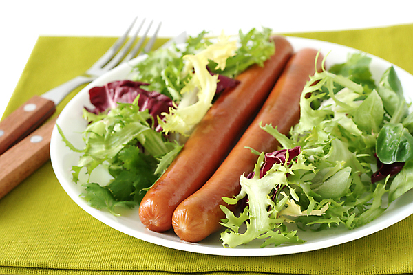 포토 JPG 해외이미지 접시 음식 포크 따뜻함 육류 돼지고기 사람없음 초록색 식사 저녁식사 샐러드 튀김 흰색 소시지 칼 먹기 반죽 점심식사 해로움 해외포토 식기 컬러 컨셉 식재료 모션 가공식품 파일형식 이미지허브