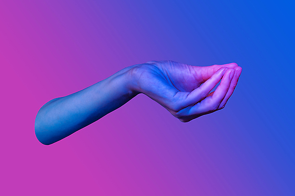 포토 JPG 해외이미지 손 분홍색 컨셉 추상 미술 손짓 신체부위 파란색 팝아트 해외포토 컬러 무늬 모션 문화예술 사람 그림 파일형식 이미지허브