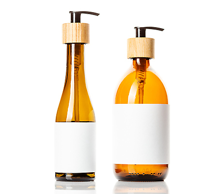 포토 JPG 해외이미지 실내 사람없음 화장품 두개 펌프 공병 펌핑기 목업 해외포토 2 내부 뷰티 병_담는 파일형식 이미지허브