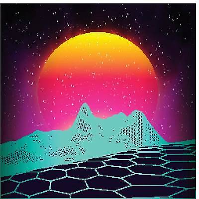 EPS 해외이미지 디자인 음악 파도 과학 백그라운드 일러스트 하늘 추상 미래 산 컴퓨터 태양 파티 3D 우주 디지털 일몰 행성 게임 춤 도시 야간 사이버 복고 디스코 은하계 네온 80대 가상 스타일 와이어프레임 해외일러스트 자연요소 노년 바다 컨셉 무늬 놀이 문화예술 이벤트 전자제품 노을 디지털합성 파일형식 벡터 이미지허브