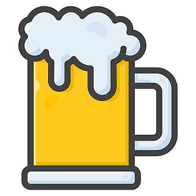 EPS 해외이미지 디자인 일러스트 맥주 사람없음 맥주잔 해외일러스트 술잔 주류 파일형식 벡터 이미지허브