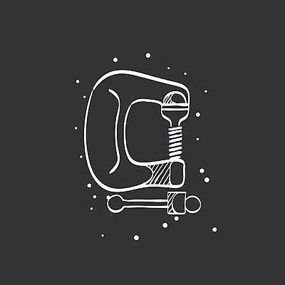 EPS 해외이미지 일러스트 사람없음 검은색 흰색 공구 해외일러스트 컬러 도구 파일형식 벡터 이미지허브