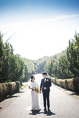 포토 JPG 주간 전신 응시 여자 남자 행복 부케 웨딩드레스 결혼 하늘 사랑 서기 미소 들기 정장 턱시도 20대 성인 야외 두명 앞모습 30대 제주도 마주보기 손잡기 한국인 나무길 신랑신부 성인만 웨딩촬영 국내포토 자연요소 시선 드레스 옷 감정 길 신부_웨딩 뷰포인트 꽃다발 신랑 모션 한국 표정 사람 동양인 이벤트 청년 장년 기념사진 파일형식