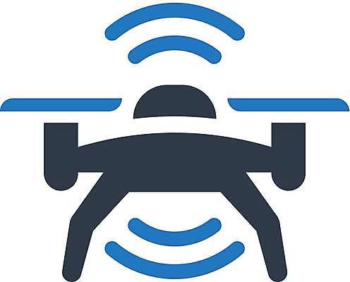 EPS 해외이미지 일러스트 사람없음 신호 와이파이 드론 해외일러스트 무선인터넷 파일형식 벡터 이미지허브