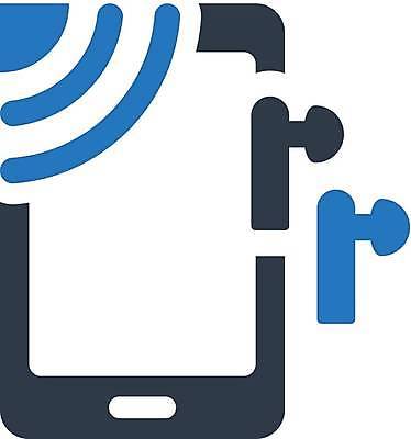 EPS 해외이미지 음악 일러스트 모바일 스마트폰 헤드폰 소리 무선전화기 심볼 해외일러스트 음향기기 문화예술 핸드폰 스마트기기 전화기 파일형식 벡터 이미지허브