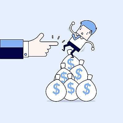 EPS 해외이미지 전신 손 남자 하늘색 일러스트 손가락 한명 성인 신체부위 쌓기 놀람 비즈니스맨 돈자루 밀기 비즈니스캐릭터 땀 당황 넘어짐 성인남자한명만 해외일러스트 일러캐릭터 캐릭터 1 감정 돈 비즈니스 모션 표정 사람 파란색 직장인 남자한명만 성인남자만 파일형식 벡터 이미지허브