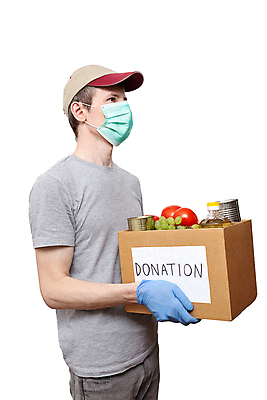 포토 JPG 해외이미지 잡화 음식 장갑 토마토 채소 포장 포도 관리 선물 가면 한명 사람 상자 봉사 바이러스 캔 배달원 보호 상품 서비스 커뮤니티 통조림 기부 소셜 자선 전염병 지원 헬프 공급 자선단체 해외포토 직업 1 컨셉 과일 도움 그룹 질병 파일형식 이미지허브