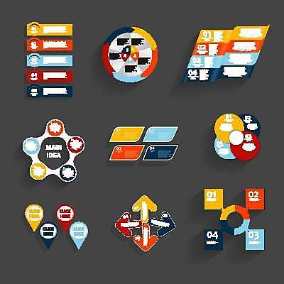 EPS 해외이미지 화살표 리본 일러스트 비즈니스 사람없음 그래픽 세트 사각형 자료 인포그래픽 정보 원형 위치 목차 해외일러스트 도형 파일형식 벡터 이미지허브