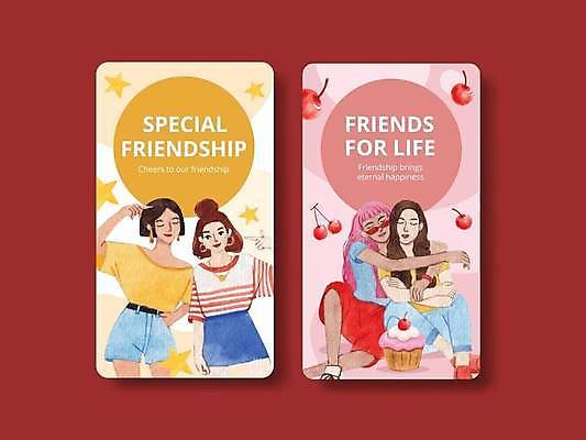 EPS 해외이미지 전신 여자 별 분홍색 포즈 일러스트 안기 앉기 여러명 상반신 성인 친구 노란색 우정 체리 컵케이크 성인여자만 해외일러스트 자연요소 컬러 다수 과일 관계 모션 사람 케이크 여자만 성인만 파일형식 벡터 이미지허브