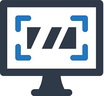 EPS 해외이미지 일러스트 모니터 텔레비전 심볼 감시 해외일러스트 전자제품 컴퓨터 파일형식 벡터 이미지허브