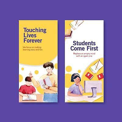 EPS 해외이미지 학생 여자 남자 어린이 일러스트 소년 상반신 성인 책 세명 컴퓨터 노란색 모니터 교사 공책 턱괴기 온라인강의 해외일러스트 직업 컬러 모션 문구용품 사람 전자제품 강의 파일형식 벡터 언택트 이미지허브