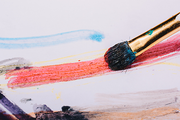 포토 JPG 해외이미지 종이 근접촬영 사람없음 물감 붓 그리기 해외포토 뷰포인트 모션 미술도구 파일형식 이미지허브