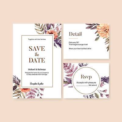 EPS 해외이미지 꽃 결혼 잎 일러스트 사람없음 보라색 흰색 청첩장 초대 감성 해외일러스트 식물 컬러 컨셉 카드_감사 이벤트 파일형식 벡터 이미지허브