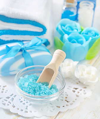 포토 JPG 해외이미지 조개 사람없음 파란색 장미 숟가락 스파 스파용품 비누 해외포토 꽃 컬러 어패류 수저 위생용품 오브젝트 파일형식 이미지허브