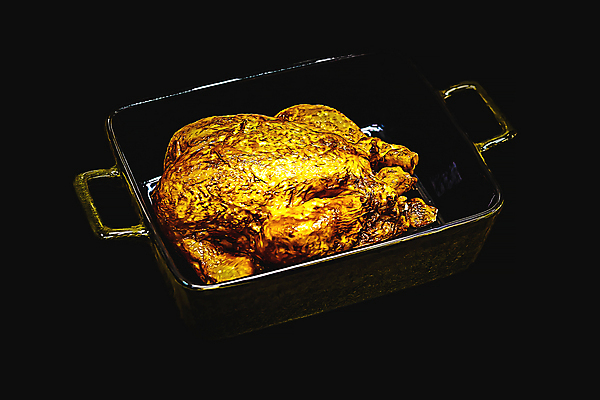 포토 JPG 해외이미지 접시 검은배경 실내 사람없음 한개 통닭 치킨 담기 해외포토 1 식기 백그라운드 모션 내부 검은색 닭고기요리 파일형식 이미지허브