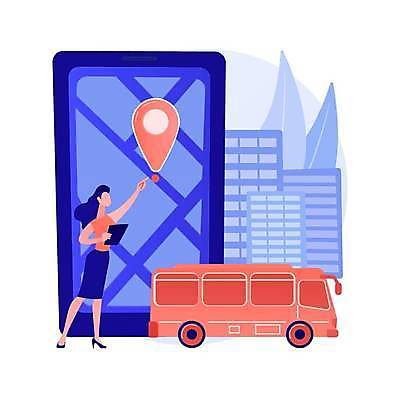 EPS 해외이미지 전신 여자 지도 일러스트 버스 한명 들기 성인 스마트폰 디지털 가리킴 네비게이션 성인여자한명만 디지털라이프 해외일러스트 1 라이프스타일 육상교통 모션 대중교통 사람 손짓 핸드폰 스마트기기 여자한명만 성인여자만 파일형식 벡터 이미지허브