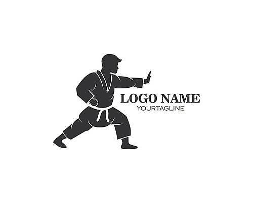 EPS 해외이미지 실루엣 스포츠 포즈 일러스트 사람모양 도복 사람없음 검은색 심볼 유도 해외일러스트 모양 옷 컬러 촬영기법 격투기 파일형식 벡터 이미지허브