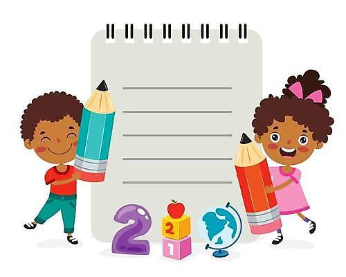 EPS 해외이미지 백인 학생 어린이 일러스트 교실 놀이 인종 우정 육아 게임 신학기 다민족 걸음마 해외일러스트 서양인 교육 학교 모션 사람 친구 파일형식 벡터 이미지허브