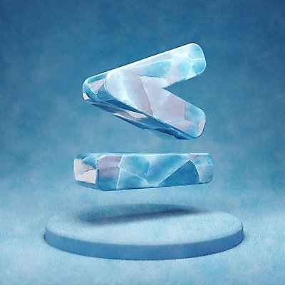 포토 JPG 해외이미지 기호 사람없음 파란색 3D 얼음 입체 오브젝트 수학기호 해외포토 자연요소 문자 컬러 디지털합성 파일형식 이미지허브