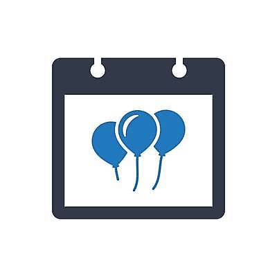 EPS 해외이미지 일러스트 이벤트 파티 생일 날짜 심볼 해외일러스트 기념일 파일형식 벡터 이미지허브