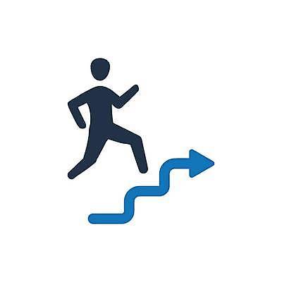 EPS 해외이미지 일러스트 달리기 계단 비즈니스맨 심볼 사인 해외일러스트 남자 비즈니스 모션 직장인 파일형식 벡터 이미지허브