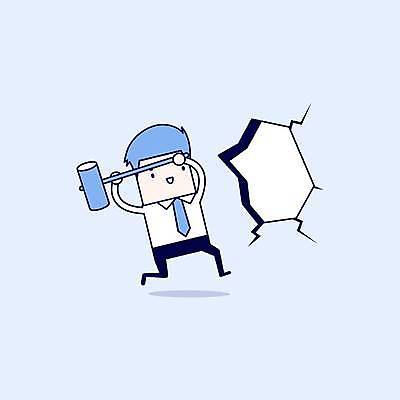 EPS 해외이미지 전신 남자 하늘색 일러스트 한명 들기 성인 손상 비즈니스맨 망치 비즈니스캐릭터 성인남자한명만 휘두르기 해외일러스트 일러캐릭터 캐릭터 1 컨셉 비즈니스 모션 사람 파란색 공구 직장인 남자한명만 성인남자만 파일형식 벡터 이미지허브