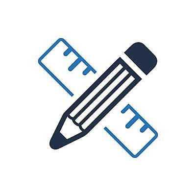 EPS 해외이미지 일러스트 자 사무실 연필 펜 사무용품 규칙 해외일러스트 비즈니스 문구용품 학용품 필기구 파일형식 벡터 이미지허브