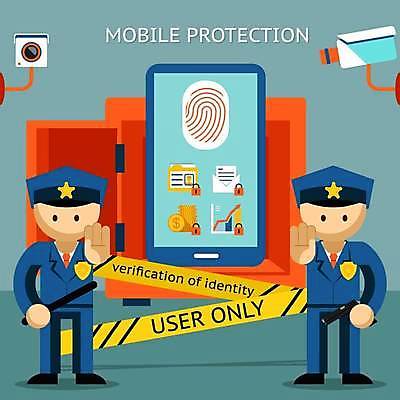 EPS 해외이미지 전신 남자 일러스트 모바일 서기 들기 성인 두명 스마트폰 총 경찰 보안 금고 감시카메라 보안장치 손뻗기 경광봉 인터넷보안 지문 폴리스라인 성인남자만 해외일러스트 직업 무기 모션 안전 사람 핸드폰 스마트기기 카메라 장비 남자만 성인만 파일형식 벡터 이미지허브