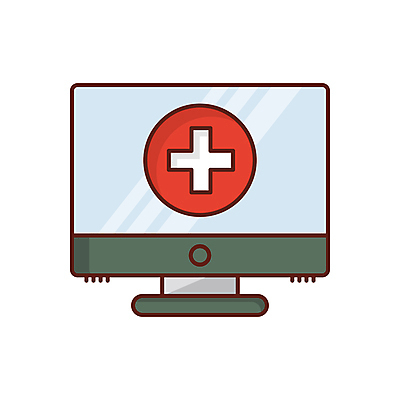 포토 JPG 해외이미지 의학 사람없음 모니터 십자표시 해외포토 표시 컴퓨터 파일형식 이미지허브